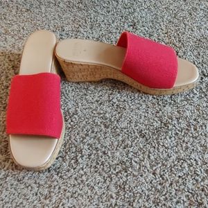 Red elastic slides